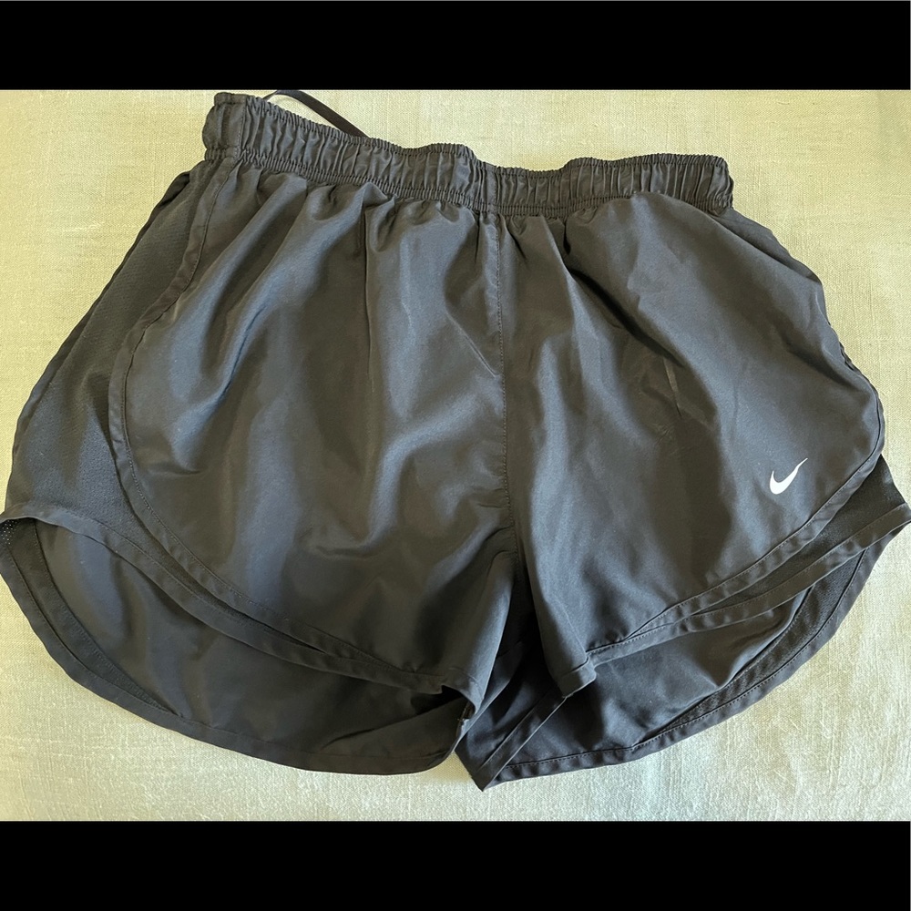Nike shorts. Black. Size large.